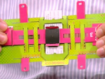 50 Centlik Origami Gibi Mikroskop : Foldscope