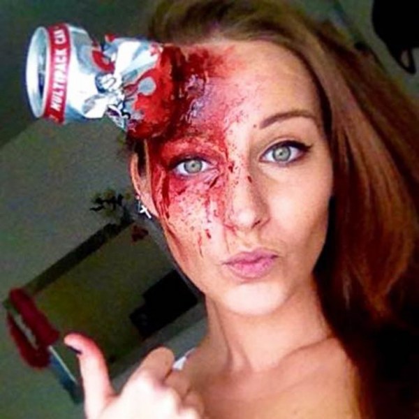 Bakarken içinizi kıyım kıyım kıyacak 21 ürkütücü makyaj